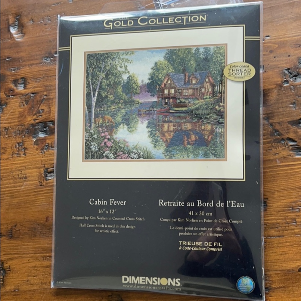 Dimensions Cabin Fever Counted Cross-Stitch Kit